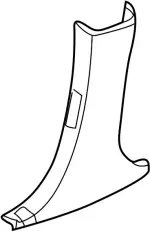76915AT402 - Body: Center Pillar Trim for Infiniti Image