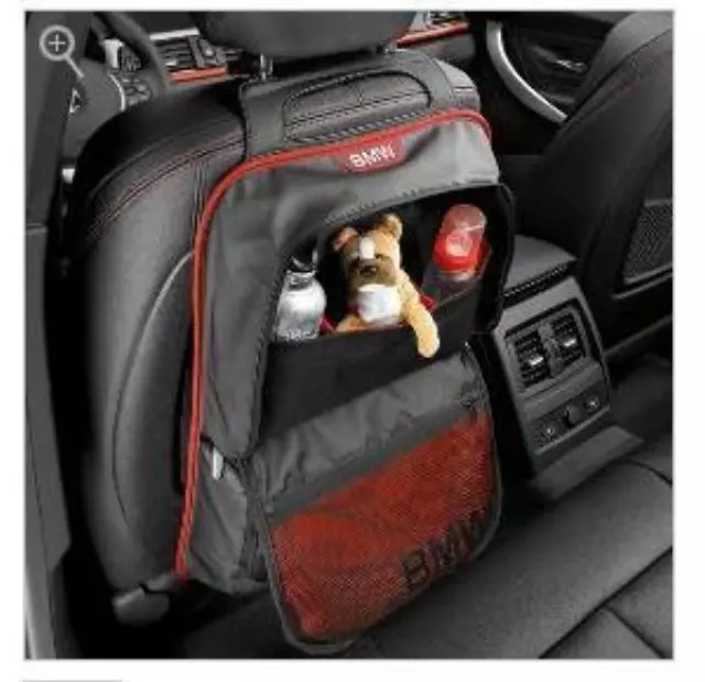 52122219889 - : Backrest Bag - Sport Line (Black/Red) for BMW: 228i, 228i xDrive, 230i, 230i xDrive, 320i, 320i xDrive, 328d, 328d xDrive, 328i, 328i xDrive, 330e, 330i, 330i GT xDrive, 330i xDrive, 335i, 335i GT xDrive, 335i xDrive, 340i, 340i GT xDrive, 340i xDrive, 428i, 428i xDrive, 430i, 430i xDrive, 435i, 435i xDrive, 440i, 440i xDrive, 528i, 528i xDrive, 535d, 535d xDrive, 535i, 535i xDrive, 550i, 550i xDrive, 640i, 640i Gran Coupe, 640i xDrive, 640i xDrive Gran Coupe, 650i, 650i Gran Coupe, 650i xDrive, 650i xDrive Gran Coupe, 740e xDrive, 740i, 740i xDrive, 740Li, 740Li xDrive, 750i, 750i xDrive, 750Li, 750Li xDrive, 760Li, Alpina B6 xDrive Gran Coupe, Alpina B7, M235i, M235i xDrive, M240i, M240i xDrive, M340i, M760i xDrive, X1, X2, X3, X4, X5, X6 Image