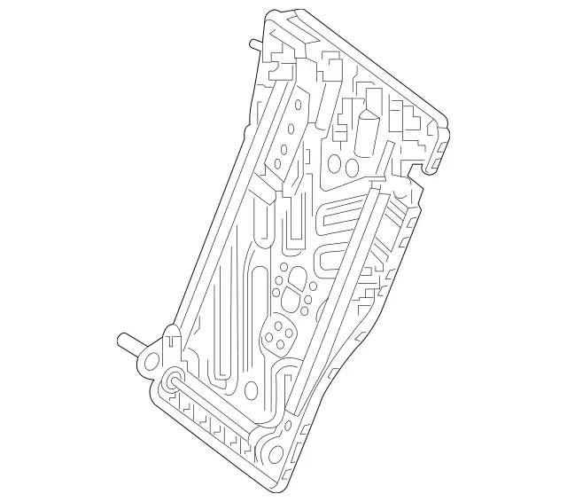 2139200132 - Rear Seat: Backrest Frame for Mercedes-Benz: AMG GT 43, AMG GT 53, AMG GT 63, AMG GT 63 S, AMG GT 63 S E Performance, E53 AMG, E63 AMG S Image image