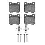 4000070901 - : DFC HybriDynamic Brake Pads Hrdwr Kit for DYNAMIC FRICTION Image