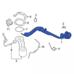 PC3Z9034D - Fuel System: Filler Neck for Ford Image