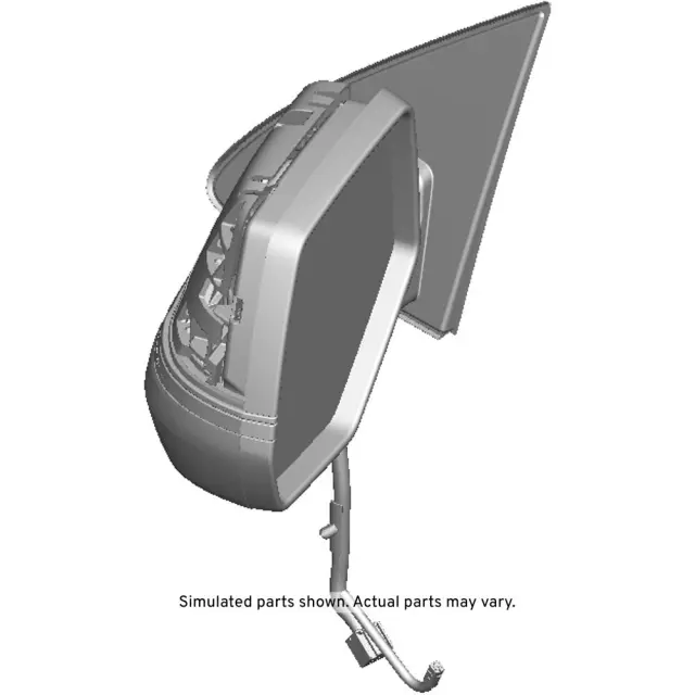 23331704 - : Driver Side Door Mirror without Cover for GM Image