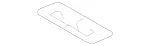 2026940742 - Body: Anchor Bezel for Mercedes-Benz Image