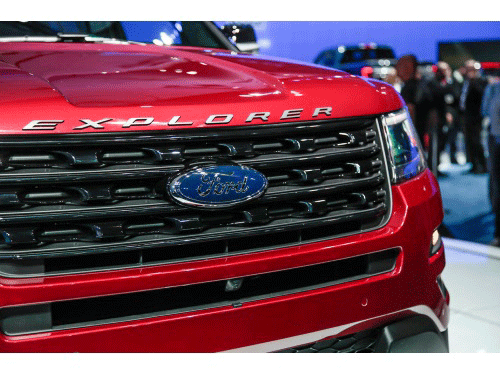 db5z-16606-a 2013 2014 2015 2016 2017 2018 2019 Ford Explorer Hood Badge - Ford (DB5Z-16606-A)