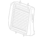 2095000600 - : Cooler for Mercedes-Benz Image