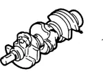 F88Z6303AA - Engine: Crankshaft for Ford Image