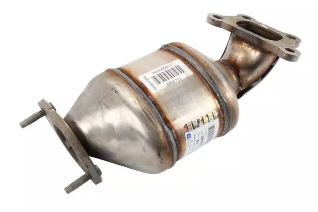 Part# 20926627 3-Way Catalytic Converter with Pipes, Shield, Flange, Bushing, and Studs - GM (20926627)