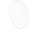 6030320404 - : Belt Pulley for Mercedes-Benz Image