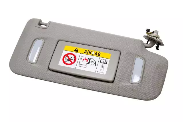 23309560 - : Light Titanium Passenger Side Sun Visor for GM Image