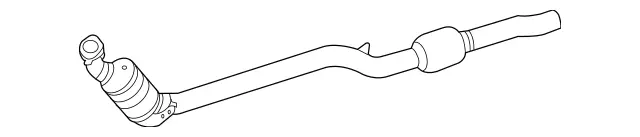 2124904419 - : Exhaust Line for Mercedes-Benz: E63 AMG Image
