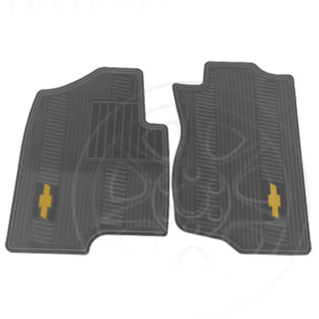 19166591 - Interior: Floor Mats, Premium All Weather, Front Set for Chevrolet: Avalanche, Suburban 1500, Suburban 2500, Tahoe Image