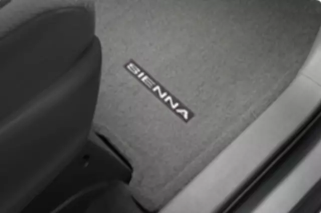PT2060813811 - Interior: Sienna Floor Mats Gray 8P Nc for Toyota: Sienna Image