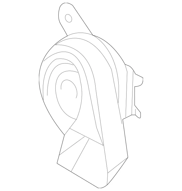 7542692064 - : Horn for Mercedes-Benz Image