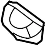 66852JK600 - Body: Intake Cover for Infiniti Image