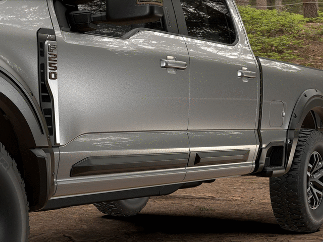 VPC3Z1820049A - Exterior: Air Design Black Satin Door Molding Kit for Ford Image