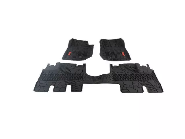 6CK971R4AA - Interior Trim: Floor Mat Kit for Jeep: Wrangler, Wrangler JK Image