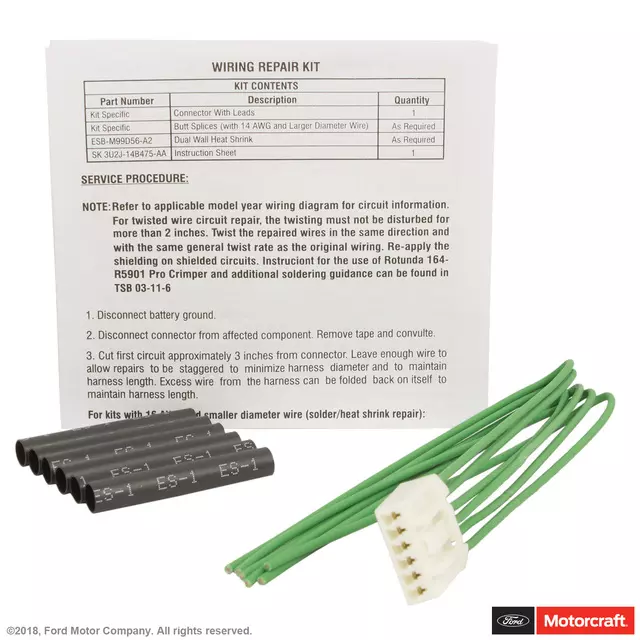 AU2Z14S411AVA - : Wire Assembly for Ford Image