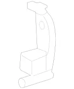 2218300384 - Heating and Ventilation: Valve for Mercedes-Benz Image