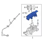 thumbnail image 2 of Genuine Ford F-150 Selector Cover BL3Z-7D443-CA – OEM New 2 of 5