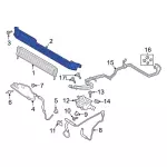 ML3Z7B142B - : Trans Cooler Bracket for Ford: F-150 Image