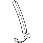 8A8Z74406A77A - Body: Pinch Sensor for Ford: Flex Image