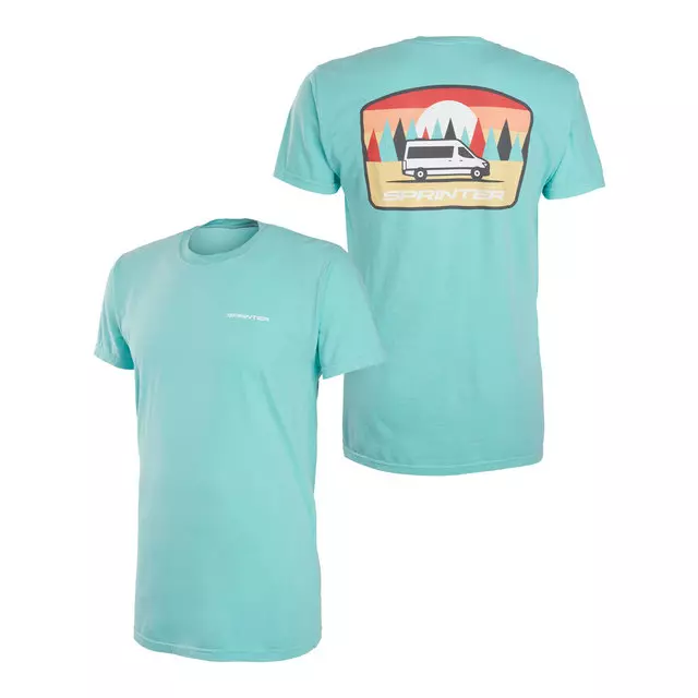 152212406 - : Mer Vans Sprinter Hill Tee Mint 3X for Mercedes-Benz Image
