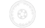2044000302 - : Wheel Spare for Mercedes-Benz Image