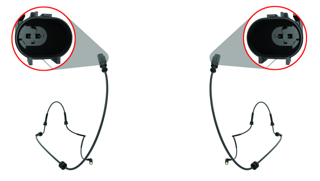 Anti-Lock Brakes Sensor, Rear - Mopar (68273167AA)