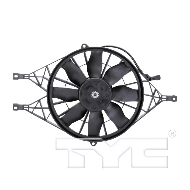 620880 - Cooling Systems: TYC Dual Radiator and Condenser Fan Assembly for TYC Image