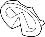 628664HB0A - : Emblem Base for Infiniti Image