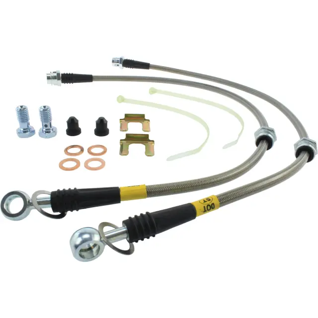 95033001 - Brakes &amp; Brake Parts: StopTech Stainless Steel Brake Line Kit for Stoptech Image