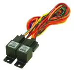 16765 - : 40/60 Amp Dual Relay Quick Change Wire Harness Kit for Derale Image