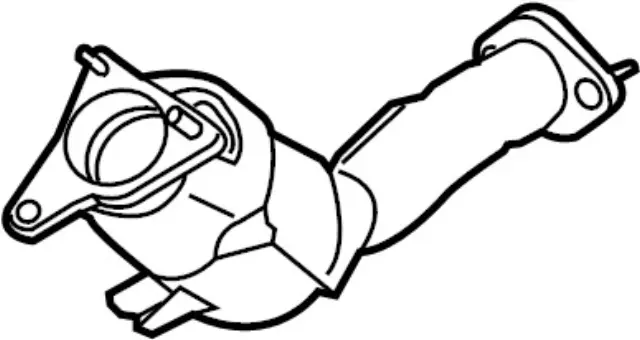 B08026HL0A - : Converter &amp; Pipe for INFINITI: Q50, Q60 Image