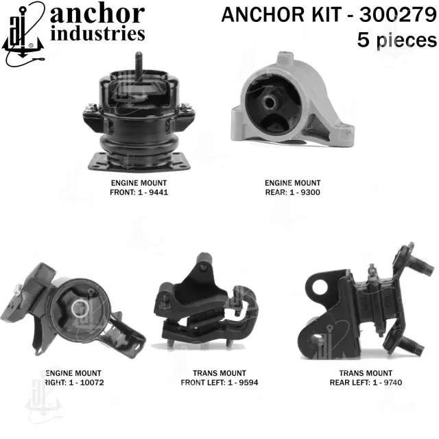 300279 - Engines &amp; Components: Anchor Engine Mount Kit for Anchor Image