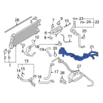 NL1Z8B081B - : Water Pipe for Ford: Expedition | Lincoln: Navigator Image