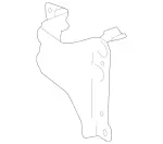 2316470222 - Rear End: Connecting Sheet for Mercedes-Benz Image