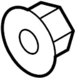 545881BA2A - Suspension: Suspension Stabilizer Bar Link Nut for INFINITI: EX35, EX37, FX35, FX37, FX50, G35, M35, M37, M45, M56, Q60, Q70, Q70L, QX50, QX70 Image