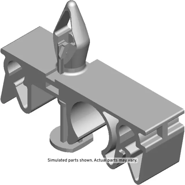 11610036 - : Front Brake Pipe Clip for GM Image