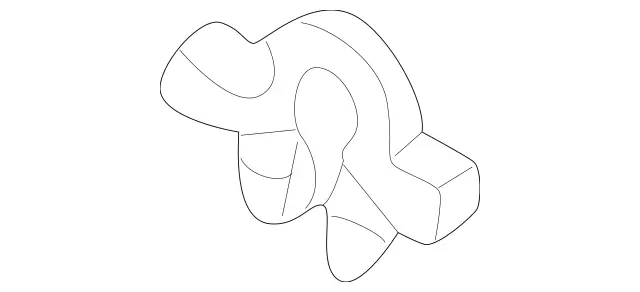 1409884078 - Rear Seat Bench: Clamp for Mercedes-Benz: 180C, 300SD, 400SE, 400SEL, 500SEC, 500SEL, 600SEL, C220, C230, C240, C280, C32 AMG, C320, C350, C55 AMG, CLK320, CLK350, CLK500, CLK55 AMG, CLK550, CLK63 AMG, E550, S420 Image image