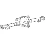 6W1Z4010B - Suspension: Axle Housing for Lincoln: Town Car Image