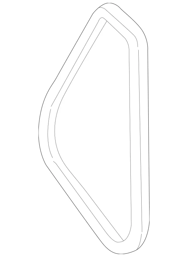 1708260191 - Electrical: Tail Lamp Assembly Seal for Mercedes-Benz Image