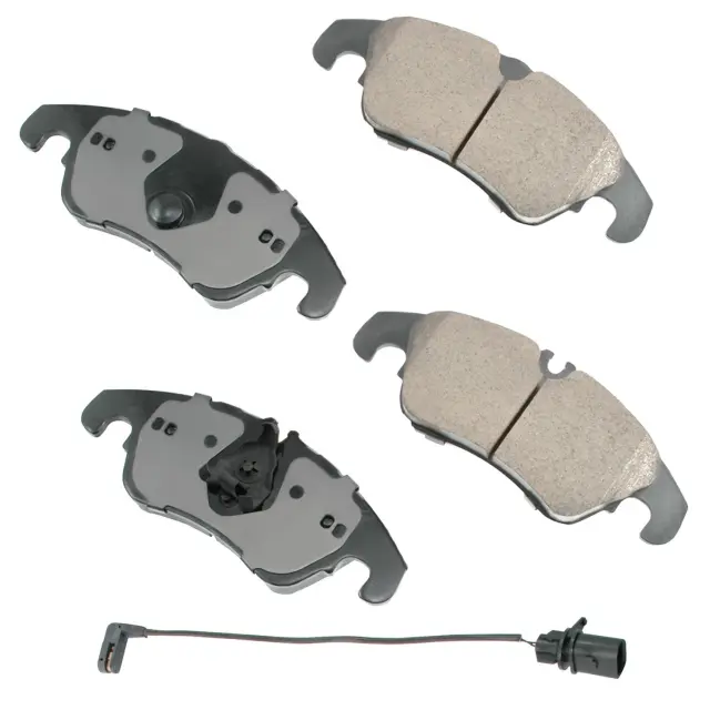 EUR1322A - Brakes &amp; Brake Parts: Akebono EURO Ultra Premium Ceramic Disc Brake Pad Kit for AKEBONO Image