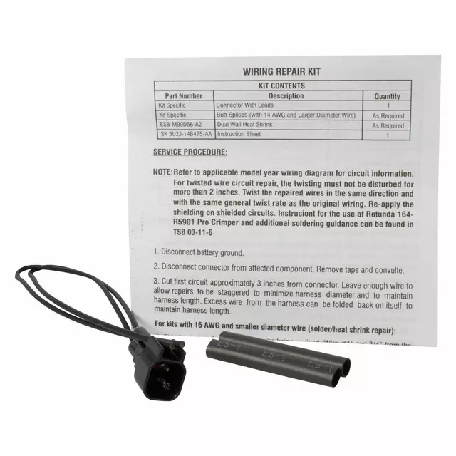 3U2Z14S411DCAB - : Wire Assembly for Ford Image