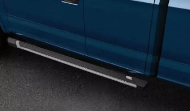 Step Bars, 5 Inch Angular, Painted Magnetic - Ford (FL3Z-16450-LC)