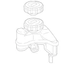 2792000185 - : Reservoir Tank for Mercedes-Benz Image