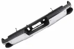 84077959 - : Bright Chrome Rear Bumper Impact Bar for Chevrolet: Silverado 1500 | GMC: Sierra 1500 Image
