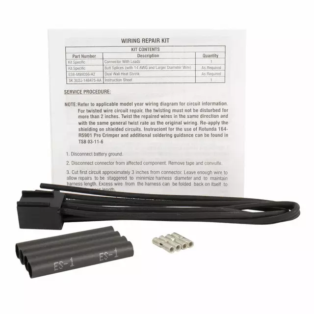 3U2Z14S411ZJA - : Wire Assembly for Ford Image