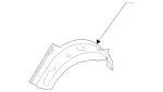 2576307300 - : Wheel Well for Mercedes-Benz Image
