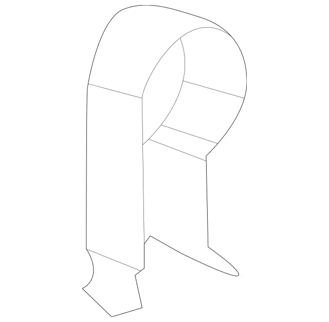 1235040246 - Radiator: Clip-Type Nut for Mercedes-Benz: 190, 190D, 190E, 220D, 230, 240D, 250, 280, 280C, 280CE, 280S, 280SE, 280SEL, 300S, 300SD, 300SL, 380SE, 380SEC, 380SEL, 400E, 400SE, 400SEL, 500SEC, 500SEL, 500SL, 560SEC, 560SL, 600SEL, 600SL, C220, C230, C280, C43 AMG, CL550, CL600, CL63 AMG, CL65 AMG, CLK430, CLK63 AMG, CLS500, CLS55 AMG, CLS550, CLS63 AMG, E320, E420, E430, E500, E55 AMG, G55 AMG, G550, G550 4x4, G63 AMG, G65 AMG, S350, S400, S420, S500, S550, S600, S63 AMG, SL320, SLK230, SLK320, SLR McLaren Image image