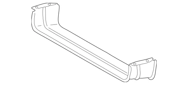 1635050030 - HVAC: Air Baffle for Mercedes-Benz Image